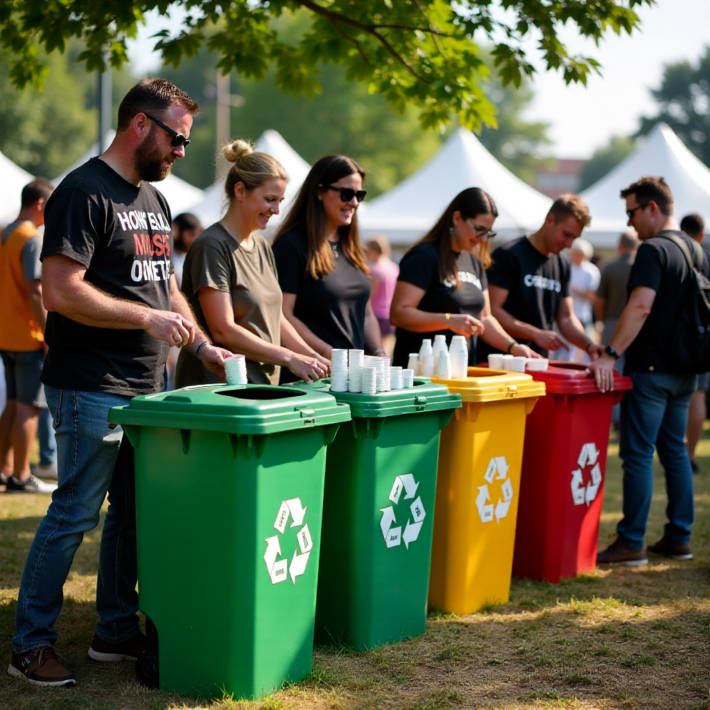 Eventi sostenibili: come ridurre l'impatto ambientale dei festival